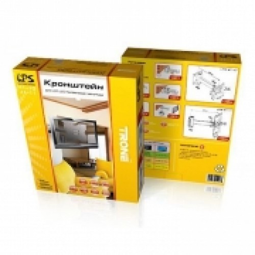 Кронштейн наклонно-поворотный для ЖК 17..23 TRONE "LPS 41-10" серебристый"