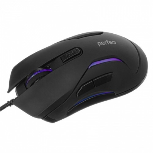 Мышь игровая Perfeo STATUS", подсветка, 1000-6400 dpi USB (PF_B4884)"