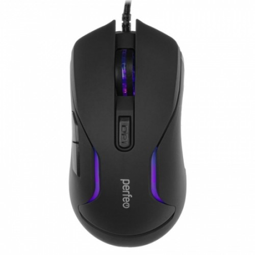 Мышь игровая Perfeo STATUS", подсветка, 1000-6400 dpi USB (PF_B4884)"