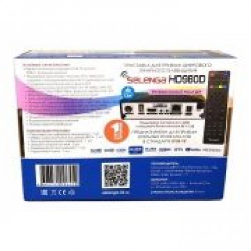 Цифровой телевизионный ресивер DVB-T2 SELENGA HD980D (4073)