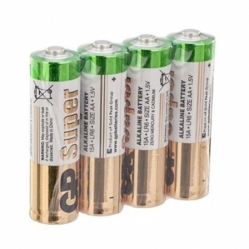 Батарейка AA GP Super Alkaline LR6/2SH, 40 шт, коробка (GP 15A-OS2)