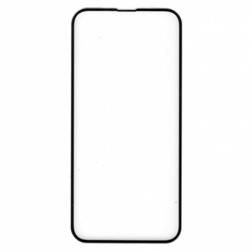 Защитное стекло для экрана iPhone 13/13 Pro (6.1), 3D, чёрное, Perfeo (PF_C3770)"