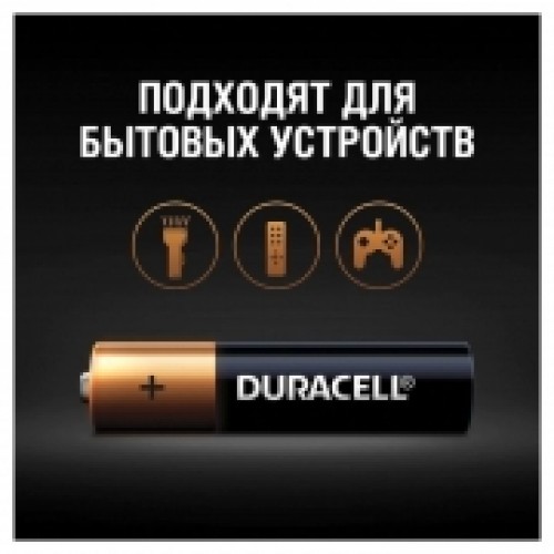 Батарейка AAA Duracell LR03-20BL, 20 шт, отрывной блистер (MN2400)