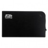 Внешний контейнер для 2.5 HDD S-ATA AgeStar 3UB2A14, алюминиевый, черный, USB 3.0"