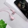 Гарнитура Hoco M55 Memory Sound Pink, вставная