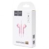 Гарнитура Hoco M55 Memory Sound Pink, вставная