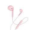 Гарнитура Hoco M55 Memory Sound Pink, вставная