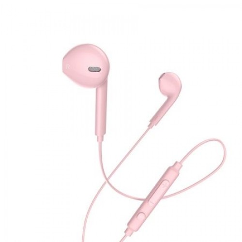 Гарнитура Hoco M55 Memory Sound Pink, вставная