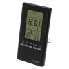 Часы метеостанция Perfeo PF-S3331F METEO", датчик ул. темп., влажность, черные (PF_A4599)"