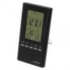 Часы метеостанция Perfeo PF-S3331F METEO", датчик ул. темп., влажность, черные (PF_A4599)"