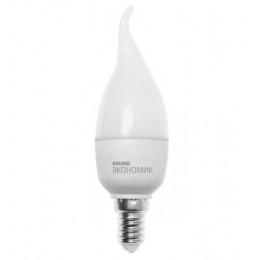 Светодиодная (LED) лампа Космос ЭКОНОМИК CW Свеча на ветру 6.5W/3000/E14 (LkecLED6.5wCWE1430)