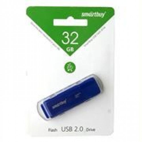 32Gb Smartbuy Dock Blue USB 2.0 (SB32GBDK-B)