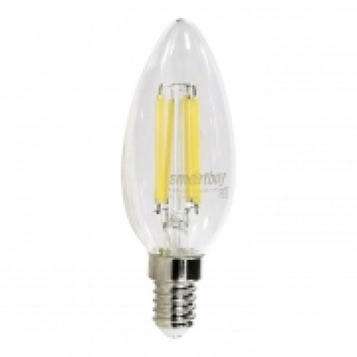Светодиодная (LED) лампа Smartbuy C37 филамент 05W/4000/E14 (SBL-C37F-05-40K-E14)