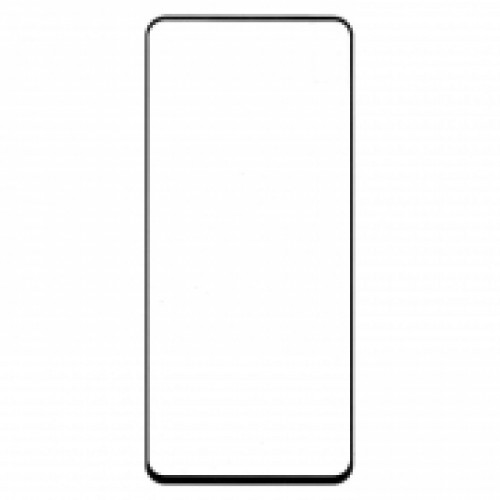 Защитное стекло для экрана Samsung Galaxy A71/A72 Black, Full Screen&Glue, Perfeo (PF_B4797)