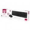 Комплект Smartbuy ONE SBC-229352AG-K Black, беспроводные клавиатура и мышь