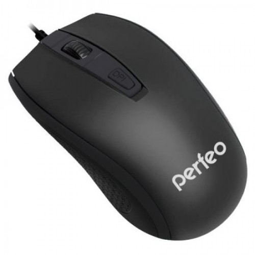 Мышь Perfeo Profil, чёрная, USB (PF-383-OP-B) (PF_4932)