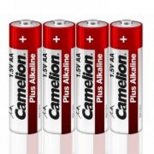 Батарейка AA Camelion Plus Alkaline LR6-BP4, щелочная, 4шт, блистер