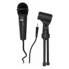 Микрофон Ritmix RDM-120 Black, конденсаторный, подставка