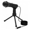 Микрофон Ritmix RDM-120 Black, конденсаторный, подставка