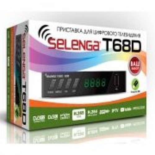 Цифровой телевизионный ресивер DVB-T2 SELENGA T68D (4188 )