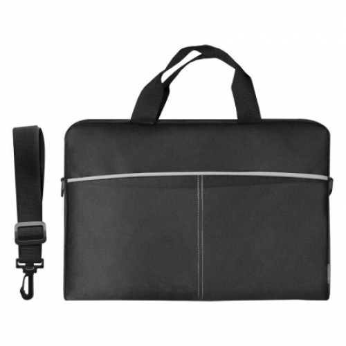 Сумка для ноутбука Defender Lite 15.6 черный + серый (26086)"