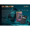 Калькулятор карманный Perfeo PF_C3706, 8-разрядный, черный
