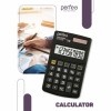 Калькулятор карманный Perfeo PF_C3706, 8-разрядный, черный