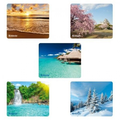 Коврик для мыши Defender Silk Pad Nature, 230x190x1.6мм (50707)
