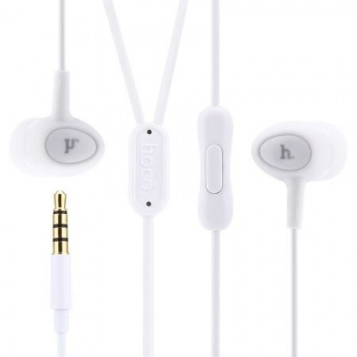 Гарнитура Hoco M3 Universal White, вставная