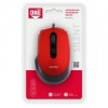 Мышь Smartbuy ONE 265 Red USB с бесшумными кнопками (SBM-265-R)