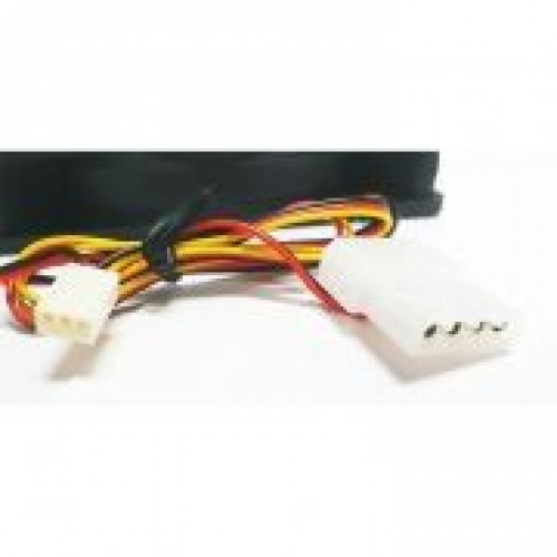 Вентилятор 120 x 120 x 25, 3 pin/4 pin Molex, 12V, 1200 об/мин, втулка, 40 см, Exegate (EX12025S3PM)