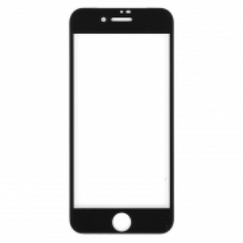 Защитное стекло для экрана iPhone 7/8 Black, 3D Gorilla, Perfeo (PF_4857)