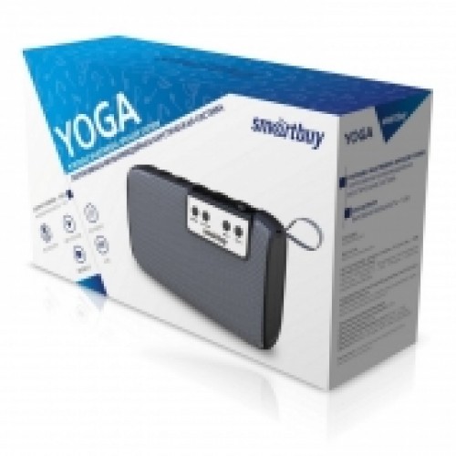 Bluetooth колонка Smartbuy Yoga, 5 Вт, MP3, FM, чёрная (SBS-5050)