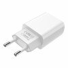 Зарядное устройство Borofone BA20A, 2.1А USB + кабель Type C, белое