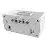 Часы будильник Ritmix CAT-101, температура, дата, подсветка, белые