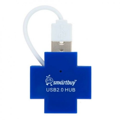 HUB 4-port Smartbuy SBHA-6900-B Blue USB2.0