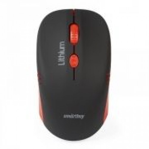 Мышь беспроводная Smartbuy ONE 344CAG Black/Red USB (SBM-344CAG-KR)