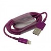 Кабель USB 2.0 Am=>Apple 8 pin Lightning, 1.2 м, фиолетовый, Smartbuy (iK-512c violet)