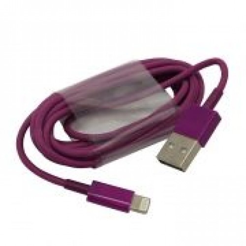 Кабель USB 2.0 Am=>Apple 8 pin Lightning, 1.2 м, фиолетовый, Smartbuy (iK-512c violet)