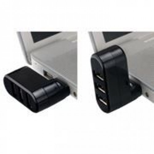 HUB 3-port Perfeo PF-VI-H024, черный (PF_4280)