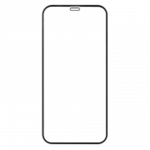 Защитное стекло для экрана iPhone 12 mini (5.4), Full Screen, чёрное, Perfeo (PF_B4952)"