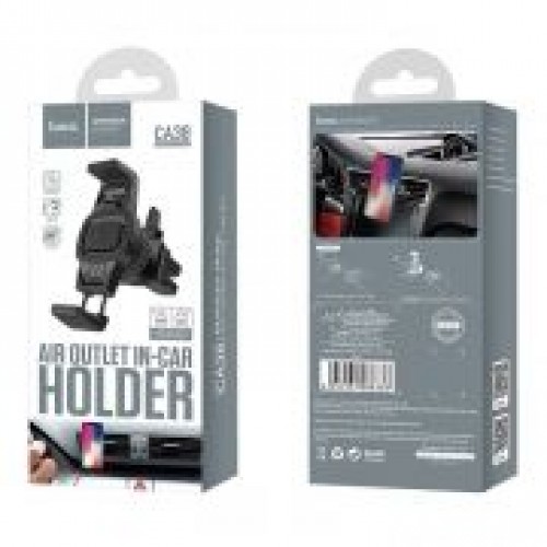 Держатель автомобильный на вентил. решетку, до 6, черный, Hoco CA38"