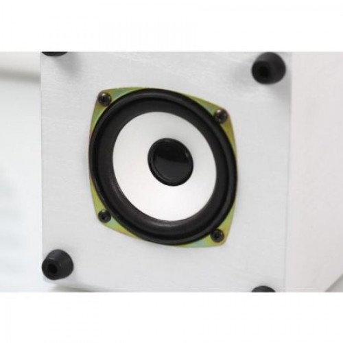 Колонки 2.1 Smartbuy SPARTA с MP3 плеером и FM-радио, MDF, белые (SBA-210)