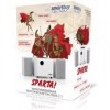 Колонки 2.1 Smartbuy SPARTA с MP3 плеером и FM-радио, MDF, белые (SBA-210)