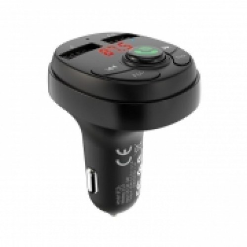 Автомобильный FM-трансмиттер Borofone BC26, Bluetooth, USB 2.1A, черный