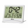 Часы будильник Ritmix CAT-042, температура, дата, складной корпус, белые