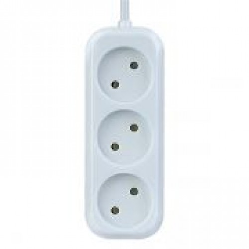Удлинитель сетевой Perfeo RU Power Р16-012, 3 розетки, 3 м, 10А/2.2кВт, без заземл., белый