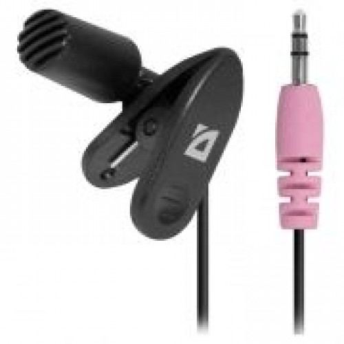 Микрофон Defender MIC-109 черный, на прищепке (64109)