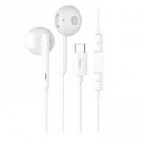 Гарнитура Hoco L10 Acoustic White, вставная, Type C