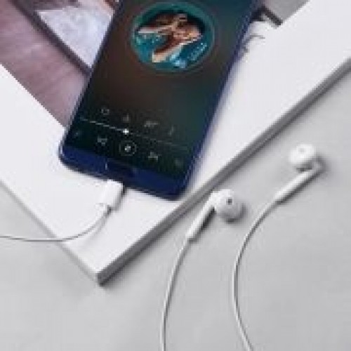 Гарнитура Hoco L10 Acoustic White, вставная, Type C